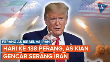 Perang Hari Ke-138: AS Serang Target Iran Selama Berjam-jam, Teheran Balas Dengan Rudal