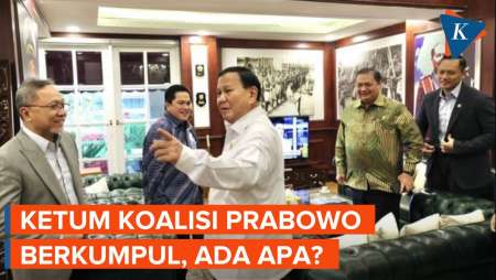 AHY Ungkap Alasan Prabowo Kumpulkan Ketum Parpol KIM