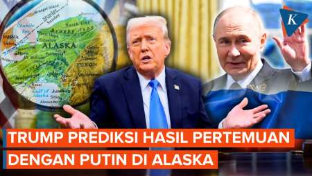 Prediksi Trump soal Hasil Pertemuan dengan Putin di Alaska
