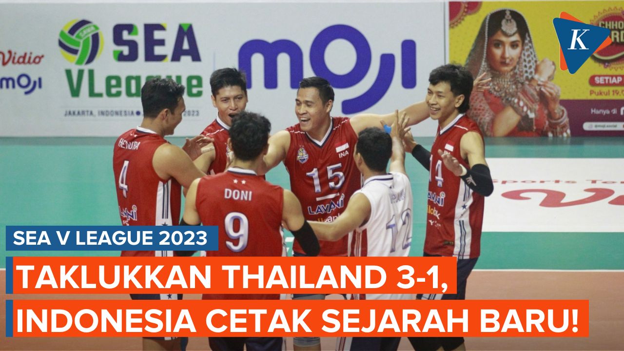 Hasil SEA V League 2023 Timnas Voli Indonesia Juara Usai Kalahkan