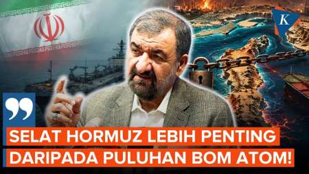Penasihat Mojtaba Khamenei: Selat Hormuz Lebih Penting dari Bom Nuklir Iran!