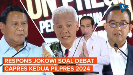 Kebijakan Ekonomi Pemerintahannya Disinggung di Debat Capres, Ini Tanggapan Jokowi