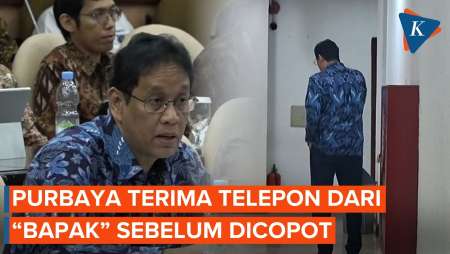 Sebelum Dicopot, Purbaya Sempat Terima Telepon "Bapak" Dan Pimpin Rapat
