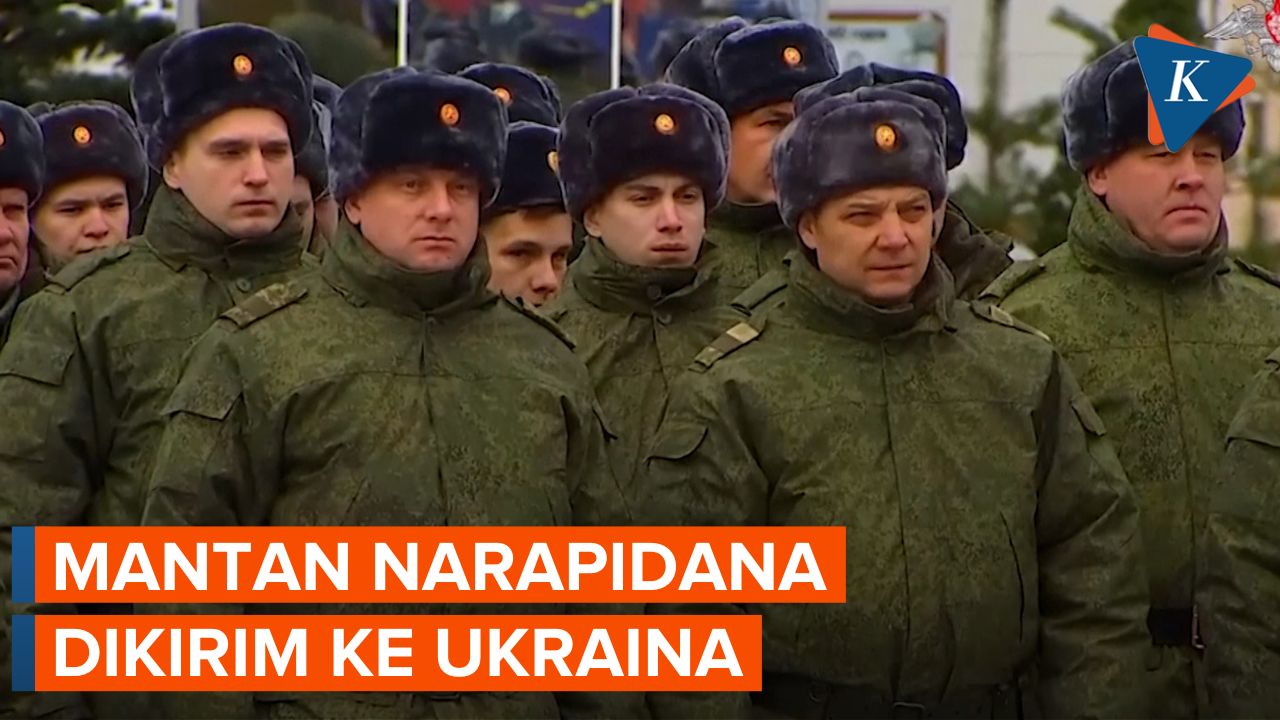 Rusia Rekrut Mantan Narapidana Sebagai Pasukan Cadangan untuk Perang di Ukraina