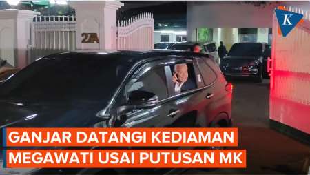 Ganjar Pranowo Temu Megawati Usai Putusan MK, Bahas Apa?