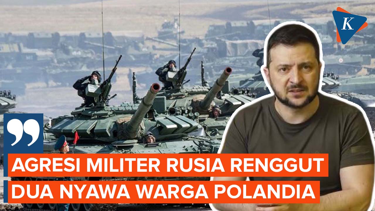 Zelensky: Agresi Rusia di Ukraina Renggut 2 Nyawa Warga Polandia
