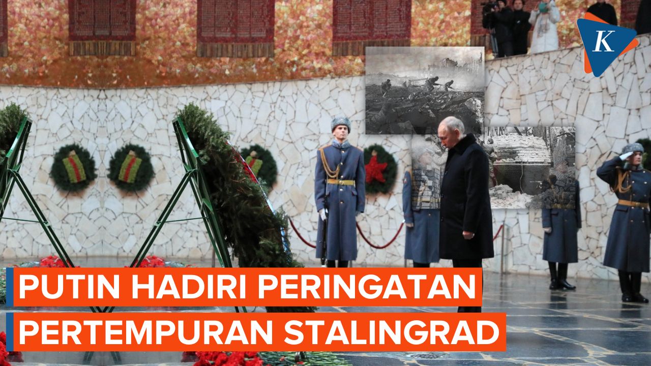 Putin Hadiri Peringatan 80 Tahun Kemenangan Soviet Atas Nazi, Mengenang Pertempuran Stalingrad