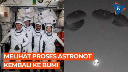 Bagaimana  Proses Astronot Kembali ke Bumi?