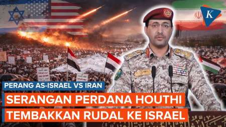Houthi Ikut Perang, Tembakkan Rudal Dan Drone Ke Israel Kurang Dari 24 Jam