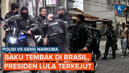  Presiden Brasil Lula Da Silva Terkejut Dengan Baku Tembak Polisi Vs Geng Narkoba