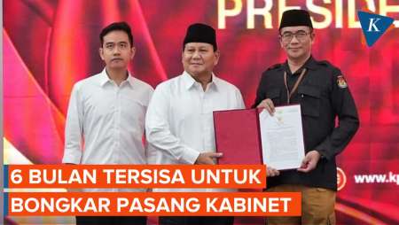 Prabowo-Gibran Punya Waktu 6 Bulan Bongkar Pasang Kabinet