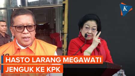 Hasto Larang Megawati Datang Membesuk ke Rutan KPK