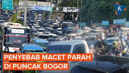 Penyebab Macet Panjang di Jalur Puncak Bogor 