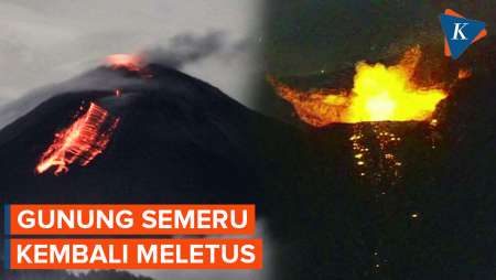 Gunung Semeru Meletus, Abunya Setinggi 1,5 Kilometer