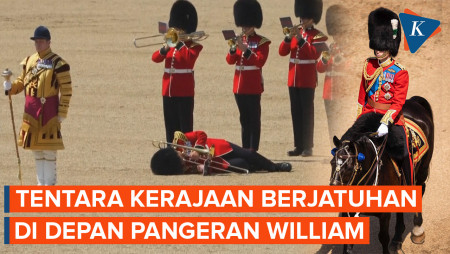 Sengatan Cuaca Panas Tumbangkan Sejumlah Tentara Kerajaan Inggris