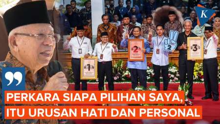 Wapres Ma'ruf Amin Tegaskan Bakal Netral dan Tidak Memihak dalam Pilpres 2024