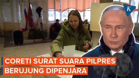 Wanita di Rusia Dipenjara gara-gara Tulis 