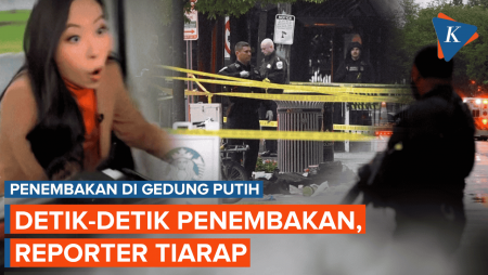Reporter Langsung Tiarap, Begini Detik-detik Penembakan Di Gedung Putih