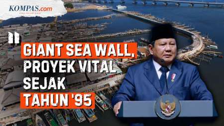 [FULL] Pidato Prabowo soal Giant Sea Wall Pantura, Singgung Proyek Ini Tertunda hingga 30 Tahun