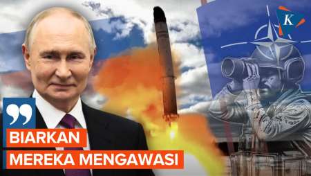 Santai Kapal NATO Intai Uji Coba Rudal Burevestnik, Putin: Biarkan...