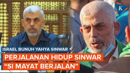 Perjalanan Hidup Yahya Sinwar “Si Mayat Berjalan” Pemimpin Hamas yang Tewas Dibunuh Israel