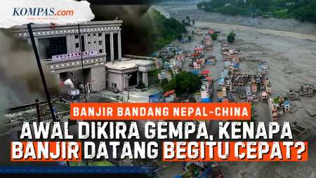 Misteri Kecepatan Banjir Bandang Nepal-China, Bagaimana Bisa Capai Rata-rata 193 Kilometer Per Jam?