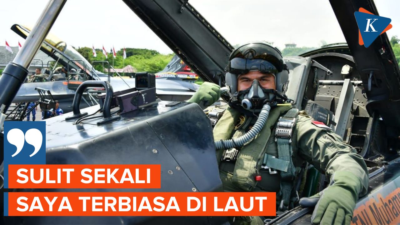 Momen KSAL Muhamad Ali Jajal Jet Tempur F-16 Milik TNI AU