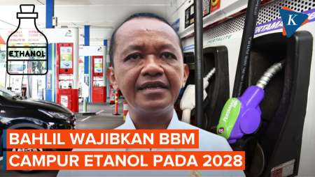 Bahlil Wajibkan BBM Campur Etanol 20 Persen pada 2028