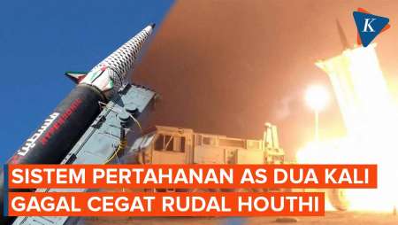 Sistem THAAD AS Kebobolan Lagi, Rudal Houthi Dua Kali Hantam Bandara Israel