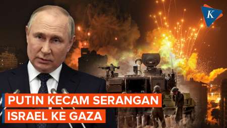 Perang Panas Israel-Hamas, Putin Kecam Serangan Israel di Gaza