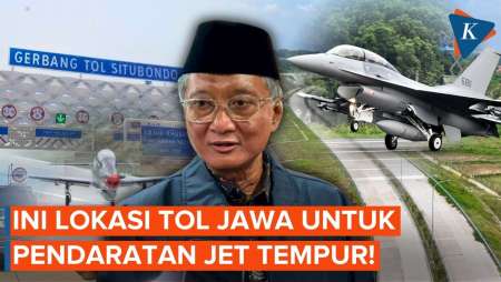 2 Jalan Tol Jawa Disiapkan Jadi Landasan Jet Tempur, Ini Lokasinya!