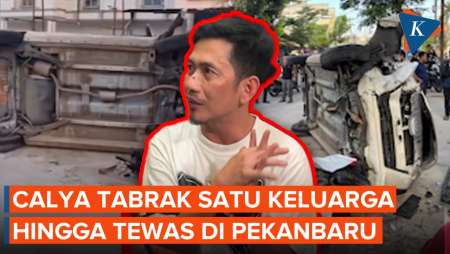 Calya Tabrak Satu Keluarga di Pekanbaru, Sopir Habis Dugem Pakai Narkoba