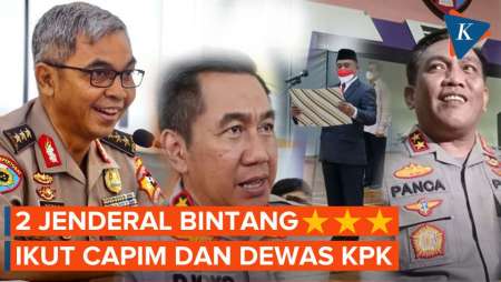 Jenderal-jenderal Polri Dikirim Ikut Seleksi Capim dan Dewas KPK, Ini…