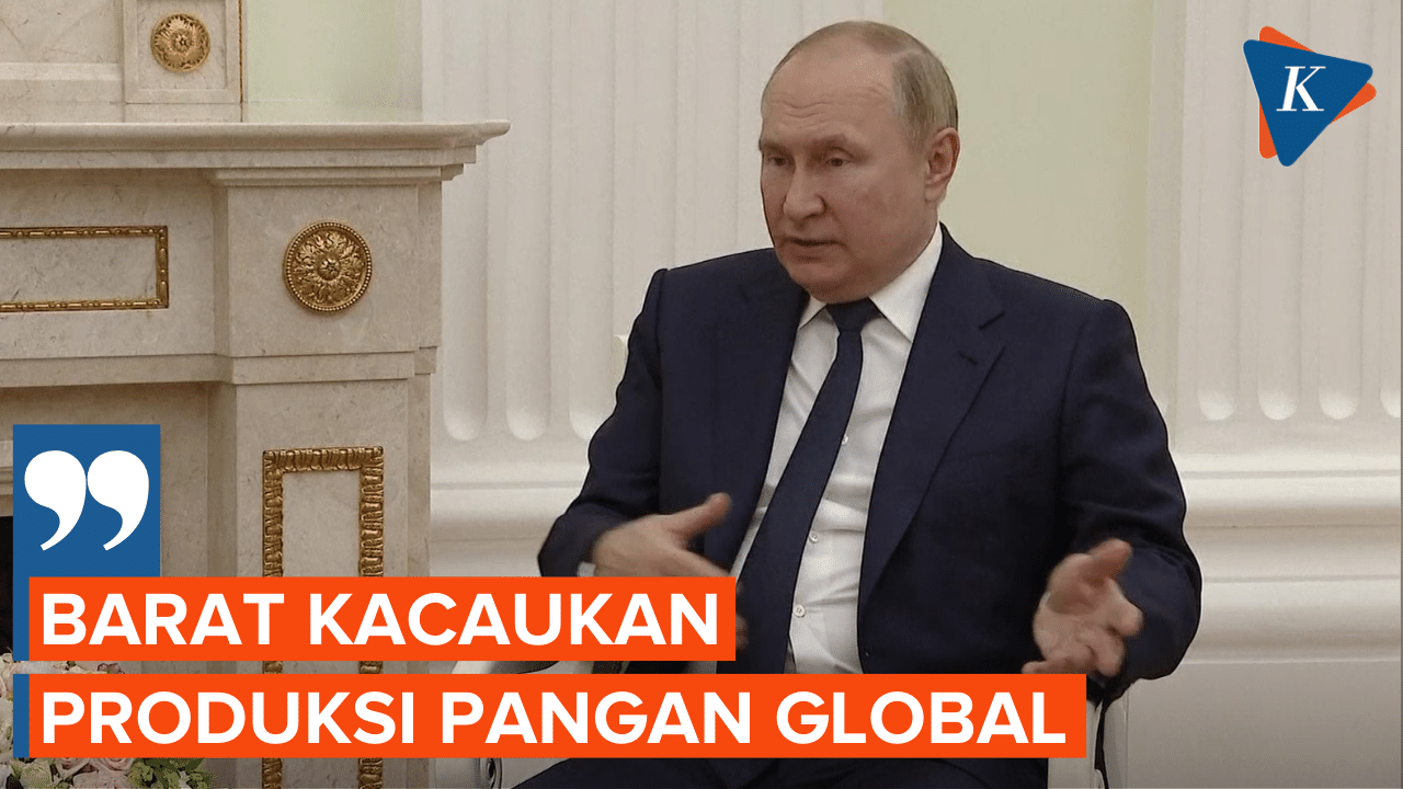 Putin: Barat Kacaukan Produksi Pangan Global