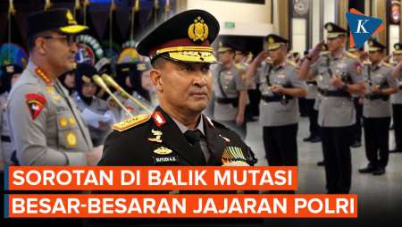 Mutasi Besar-besaran Jajaran Polri Di Bawah Kapolri Suyudi Jadi Sorotan