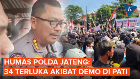 [FULL] Pernyataan Kabid Humas Polda Jateng soal Kericuhan Demo di Pati dan Rincian Korbannya