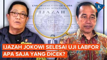 Dipastikan Asli, Apa Saja yang Dicek Bareskrim dalam Uji Labfor Ijazah Jokowi?