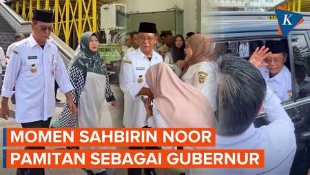 Sahbirin Noor Pamitan sebagai Gubernur Kalsel, Diiringi Tangisan Para ASN