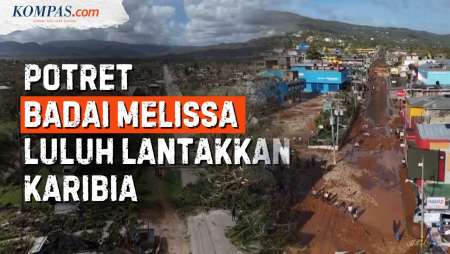 Dahsyatnya Badai Melissa Porak-porandakan Jamaika, Kuba Hingga Haiti