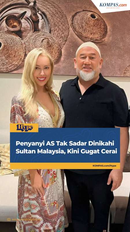 Penyanyi AS Tak Sadar Dinikahi Sultan Malaysia, Kini Gugat Cerai