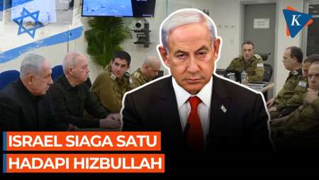 Israel Gelar Rapat Kabinet, USai Hizbullah Terdeteksi Siapkan Serangan Skala Besar