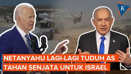 Ketegangan Berlanjut, Netanyahu Kembali Tuduh AS Tahan Senjata untuk Israel