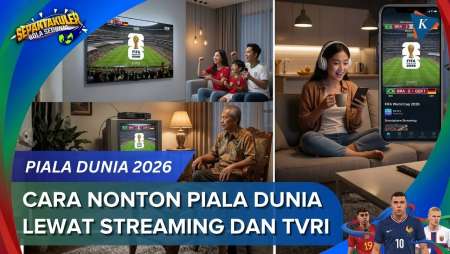 Cara Mudah Nonton Piala Dunia 2026 lewat Streaming atau Gratis di TVRI