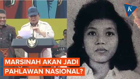 Prabowo Ungkap Wacana Marsinah Jadi Pahlawan Nasional dari Buruh