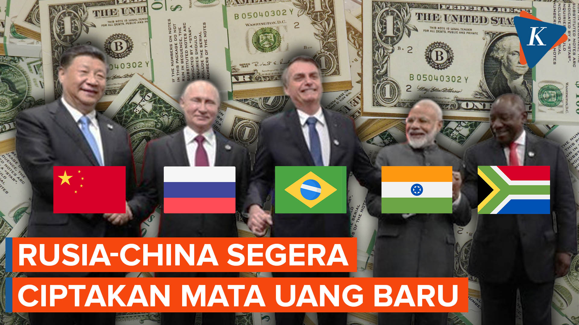 Ingin Lepas dari Dollar AS, Rusia dan China Segera Ciptakan Mata Uang Baru