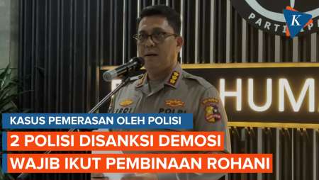 Polisi Berpangkat Iptu dan Brigadir Dijatuhi Sanksi Demosi Imbas Kasus DWP