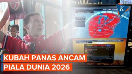 Kubah Panas Ancam Piala Dunia 2026 Di AS, Suhu Nyaris 44 Derajat!