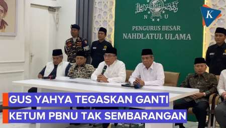 Gus Yahya Tegaskan Tetap Ketum PBNU, Pergantian Cuma Di Muktamar