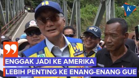 Menteri PU Batal Ke AS Dengan Keluarga, Pilih Blusukan Ke Aceh