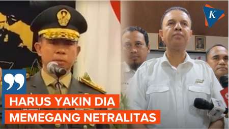 Eks Danpaspampres Jokowi Jadi Panglima TNI, Timnas Amin: Harus Yakin Dia Netral